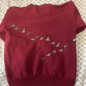 Medium Goose Sweater very comfy! But to small for me